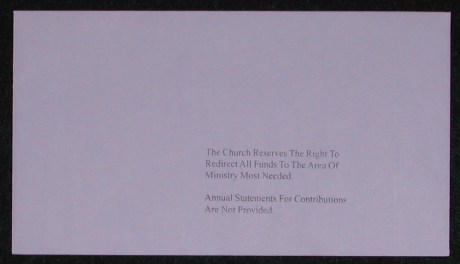 The way churches who love the Lord do it.