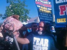 Whether you agree with the speech or not, it is protected in America and the court tells police officers that they must protect the speakers and the speech.