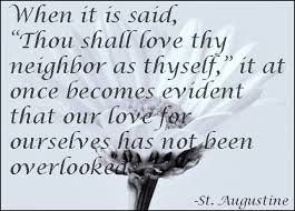 Even Augustine, the murderer that he was, got some things right.