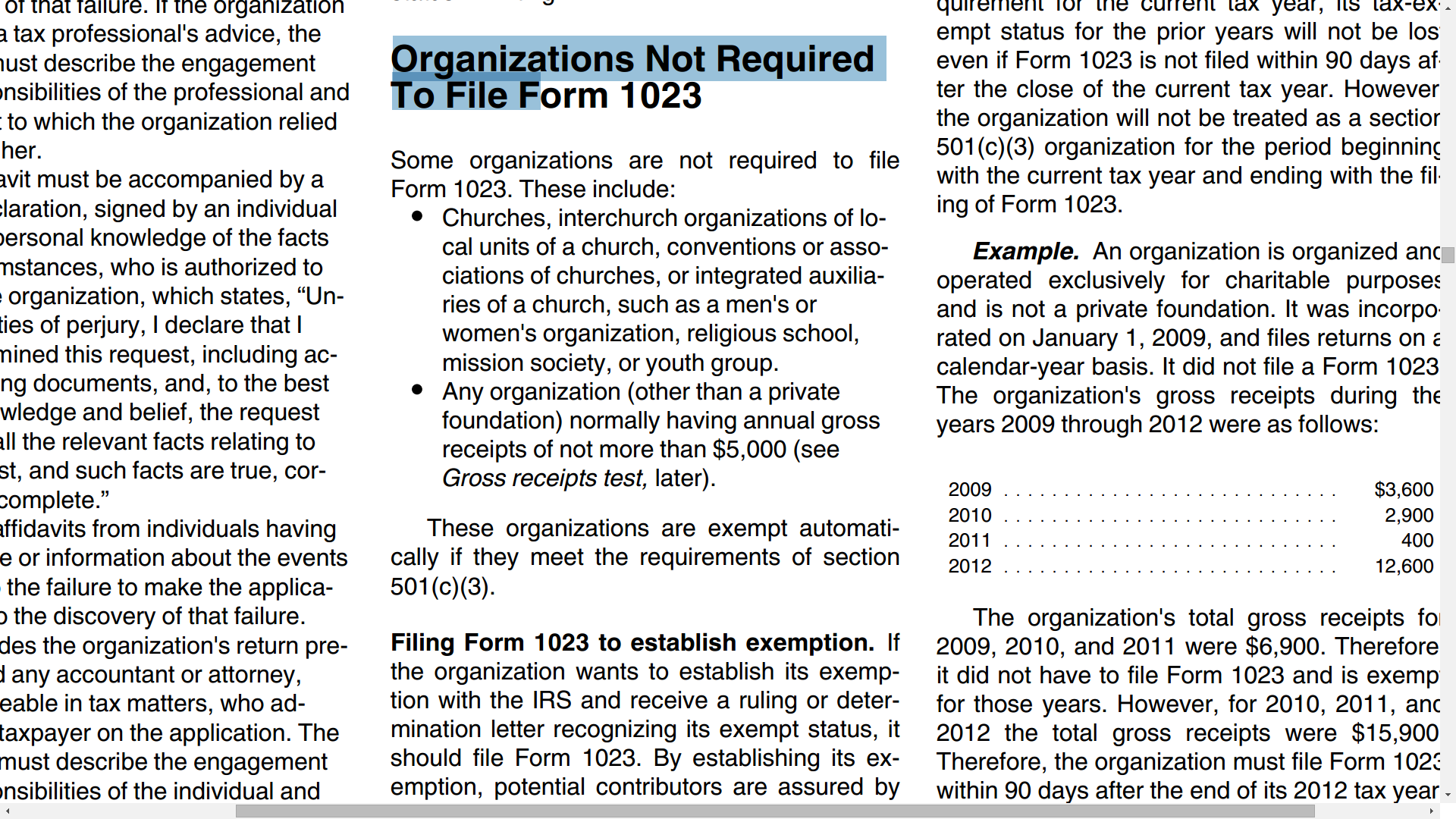557 Form Sample Self-proclaimed Non-501(c)(3) Churches Who Are 501(c)(3) Churches ...