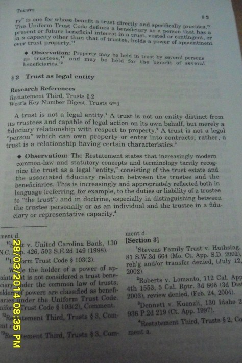 76 American Jurisprudence 2d, Trusts § 3