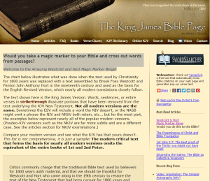 Click the above to go to The King James Bible Page website.