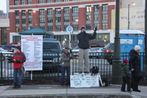 Speech in the public forum is protected by the First Amendment to the United States Constitution.